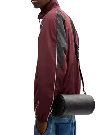 Coach Andre Barrel Bag 24 In Signature Canvas Black
