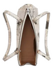 Coach Asher Shoulder Bag With Newspaper Print Chalk