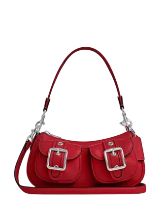 Coach Ashton Bag Dark Cardinal