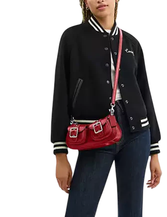 Coach Ashton Bag Dark Cardinal
