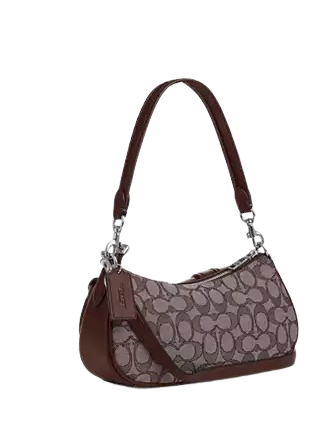 Coach Ashton Bag In Signature Jacquard Oak Maple