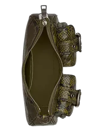 Coach Ashton Bag With Snake Print Olive