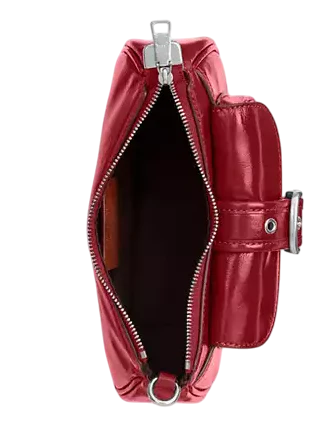 Coach Ashton Mini Shoulder Bag Dark Cardinal