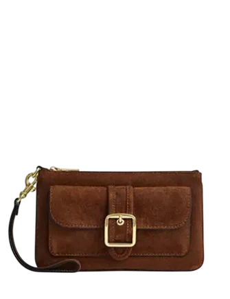 Coach Ashton Wristlet Warm Brown