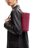 Coach Barrel Bag Dark Fuchsia