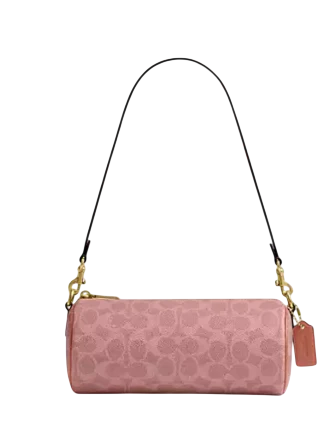 Coach Barrel Bag In Signature Canvas