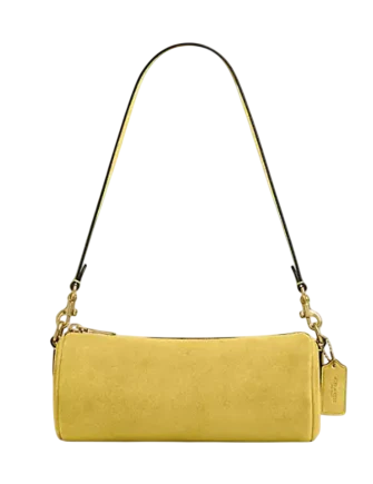 Coach Barrel Bag Light Citron