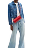 Coach Barrel Bag Scarlet
