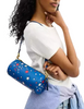 Coach Barrel Bag With Americana Star Print  Deep Sky 