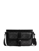 Coach Beck Slim Crossbody In Signature Canvas Charcoal