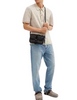 Coach Beck Slim Crossbody In Signature Canvas Charcoal