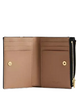 Coach Bifold Wallet In Signature Canvas Walnut Black