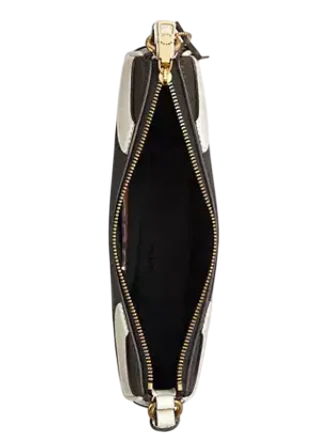 Coach Bowling Small Shoulder Bag Black White