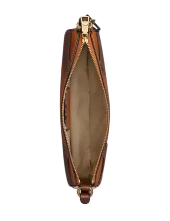 Coach Bowling Small Shoulder Bag Saddle