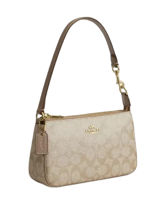 Coach Boxed Nolita 19 And Nolita Bag Charm Set Champagne