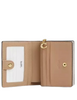 Coach Boxed Snap Wallet And Picture Frame Bag Charm With Star Print Chalk