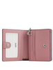 Coach Boxed Snap Wallet And Picture Frame Charm In Signature Canvas Pink