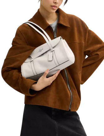 Coach Bridget Flap Shoulder Bag Chalk