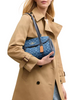 Coach Bridget Flap Shoulder Bag In Signature Denim Indigo