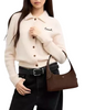 Coach Brooklyn Shoulder Bag 26 Dark Chocolate