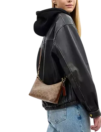 Coach Caitlin Shoulder Bag In Signature Canvas | Brixton Baker