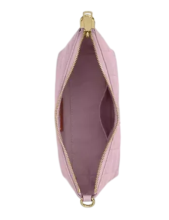 Coach Caitlin Shoulder Bag With Quilting Carnation