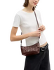 Coach Caitlin Shoulder Bag With Quilting Maple