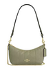 Coach Caitlin Shoulder Bag With Quilting Pistachio