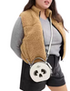 Coach Canteen Crossbody Bag With Halloween Ghost Face Print Chalk