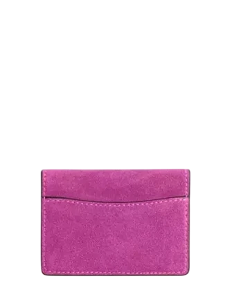 Coach Card Case With Charms Magenta