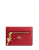 Coach Card Case With Charms Poppy