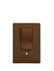 Coach Card Case With Money Clip Chestnut