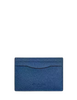 Coach Card Case With Money Clip True Blue