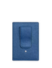 Coach Card Case With Money Clip True Blue
