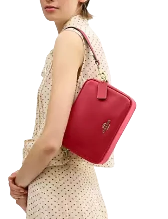 Coach Carey Crossbody Bag Poppy
