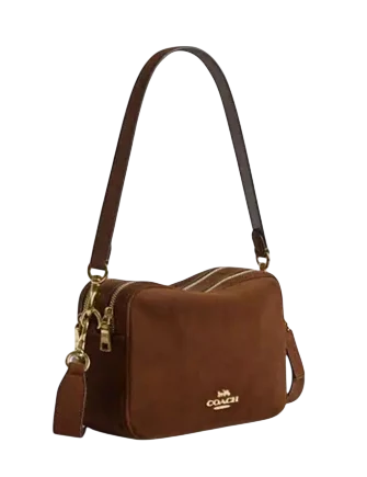 Coach Carey Crossbody Bag Warm Brown