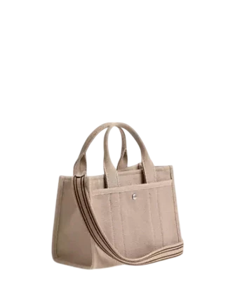 Coach Cargo Tote Bag 20 Dark Natural
