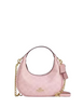 Coach Carmen Mini Crossbody Bag In Signature Canvas Powder Pink