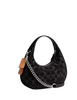 Coach Carmen Mini Crossbody Bag In Signature Denim Black