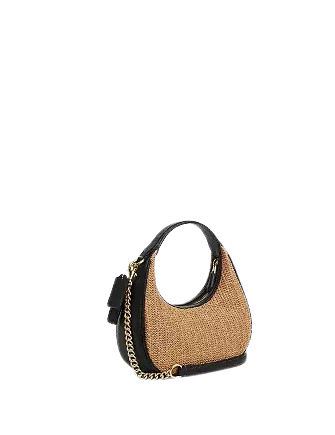 Coach Carmen Mini Crossbody Bag Toast Black