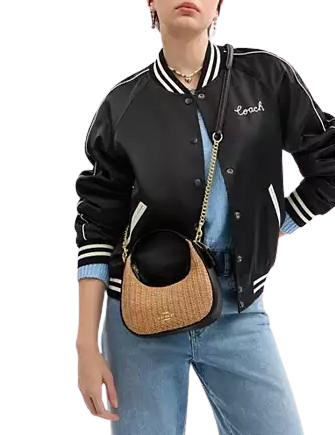 Coach Carmen Mini Crossbody Bag Toast Black