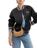 Coach Carmen Mini Crossbody Bag Toast Black