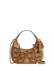 Coach Carmen Mini Crossbody Bag With Butterfly Applique Honey Brown