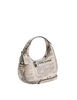 Coach Carmen Mini Crossbody Bag With Newspaper Print Chalk