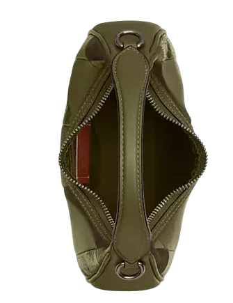 Coach Carmen Mini Crossbody Bag With Patchwork Olive