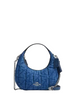 Coach Carmen Mini Crossbody Bag With Quilting Denim