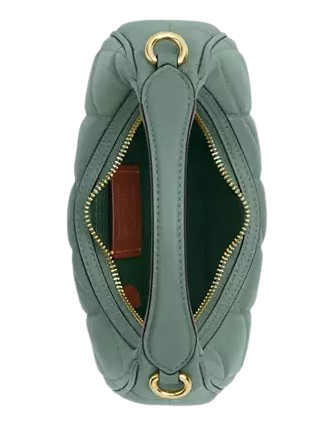 Coach Carmen Mini Crossbody Bag With Quilting Sage