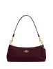 Coach Charlotte Shoulder Bag Dark Wine