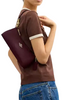 Coach Charlotte Shoulder Bag Dark Wine