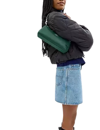 Coach Charlotte Shoulder Bag Emerald Green